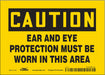Safety Sign 5 in x 7 in Vinyl