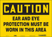 Safety Sign 10 in x 14 in Vinyl
