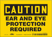 Safety Sign 5 inx7 in Vinyl