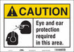 Safety Sign 10 in x 14 in Vinyl