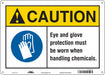 Safety Sign 10 inx14 in Aluminum