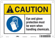 Safety Sign 7 in x 10 in Polyethylene