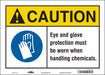 Safety Sign 10 in x 14 in Vinyl