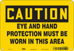 Safety Sign 7 in x 10 in Aluminum