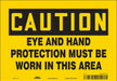 Safety Sign 7 inx10 in Vinyl