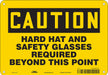 K0456 Safety Sign 7 in x 10 in Aluminum