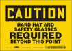 Safety Sign 5 in x 7 in Vinyl