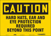 Safety Sign 10 in x 14 in Vinyl