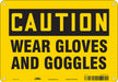 Safety Sign 7 in x 10 in Aluminum