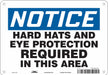 Safety Sign 7 inx10 in Polyethylene