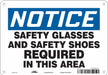 Safety Sign 7 in x 10 in Aluminum