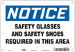 Safety Sign 7 in x 10 in Aluminum
