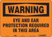 Safety Sign 10 inx14 in Aluminum