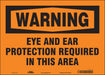 Safety Sign 10 in x 14 in Vinyl