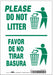 Safety Sign 10 in x 7 in Vinyl
