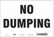 Safety Sign 7 in x 10 in Vinyl
