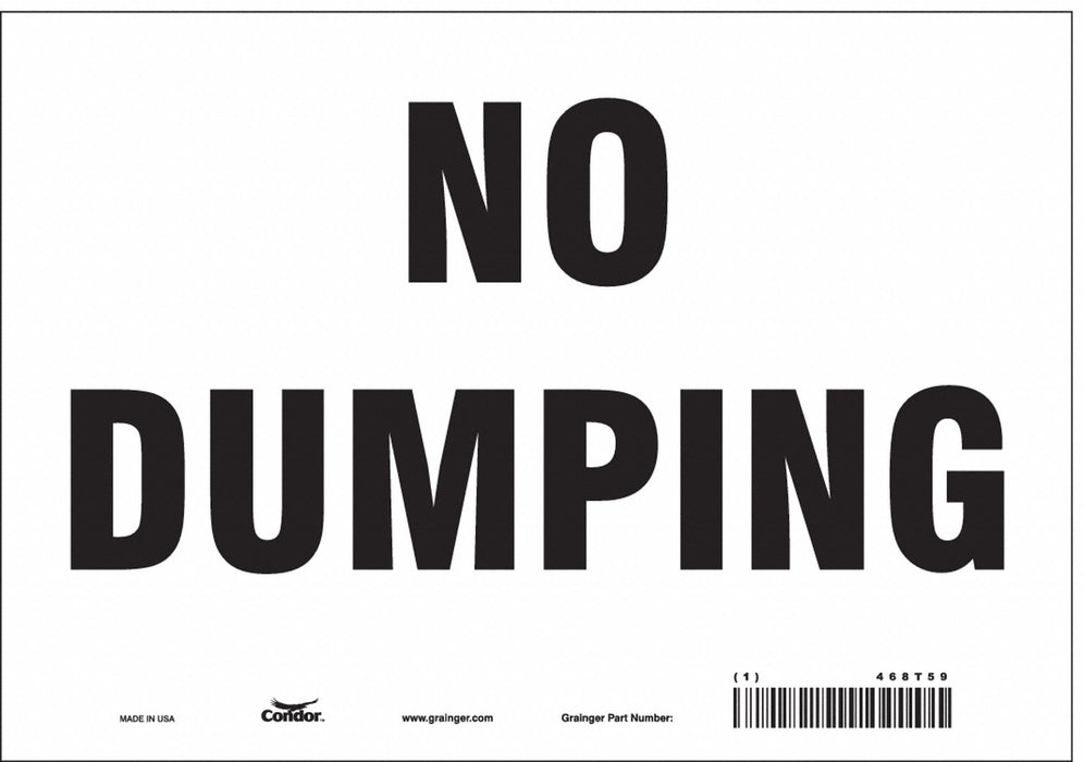Safety Sign 7 in x 10 in Vinyl