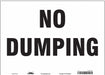 Safety Sign 10 in x 14 in Vinyl