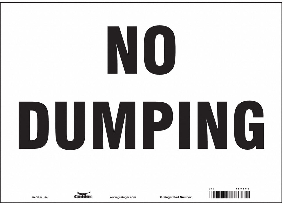 Safety Sign 10 in x 14 in Vinyl