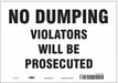 Safety Sign 7 in x 10 in Vinyl