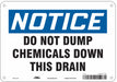 Safety Sign 7 inx10 in Polyethylene