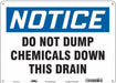 Safety Sign 10 in x 14 in Polyethylene