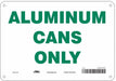K0970 Safety Sign 7 in x 10 in Polyethylene