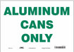 K0970 Safety Sign 10 in x 14 in Vinyl