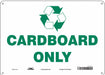 K0972 Safety Sign 10 in x 14 in Polyethylene