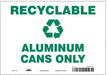 Safety Sign 7 in x 10 in Vinyl