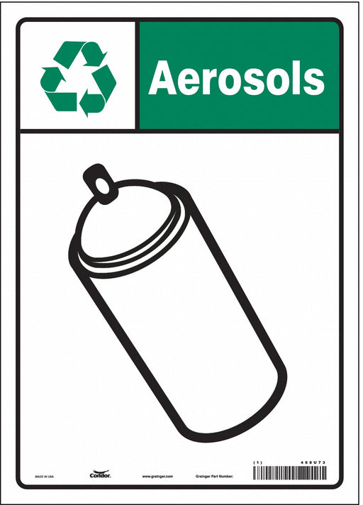 Safety Sign 14 in x 10 in Vinyl