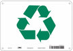 Safety Sign 7 in x 10 in Aluminum