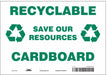 Safety Sign 7 in x 10 in Vinyl