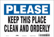 Safety Sign 7 in x 10 in Vinyl