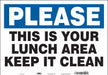 Safety Sign 14 in x 20 in Vinyl