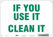 Safety Sign 7 in x 10 in Aluminum