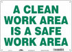 J9885 Safety Sign 10 in x 14 in Aluminum