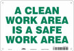 J9885 Safety Sign 7 inx10 in Polyethylene
