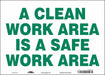 J9885 Safety Sign 10 in x 14 in Vinyl