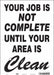 Safety Sign 14 in x 10 in Vinyl