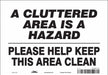 Safety Sign 7 inx10 in Vinyl