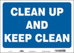 Safety Sign 10 in x 14 in Vinyl