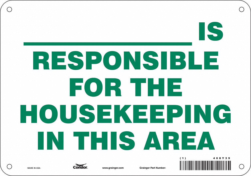 Safety Sign 7 in x 10 in Aluminum