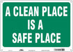 Safety Sign 10 inx14 in Aluminum