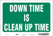 Safety Sign 7 in x 10 in Vinyl