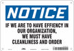 Safety Sign 7 in x 10 in Aluminum