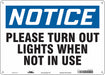 J9942 Safety Sign 10 in x 14 in Aluminum