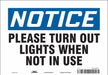 J9942 Safety Sign 7 in x 10 in Vinyl