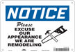 Safety Sign 7 in x 10 in Aluminum