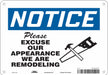 Safety Sign 7 in x 10 in Polyethylene